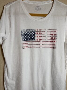 J CREW Collector Tee Perfect for USA 250 Year Celebrations & July 4th Size Large